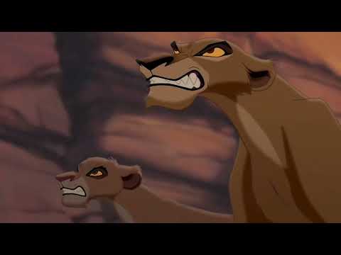 Zira's pride ambushes Simba and Nuka dies - The Lion King 2