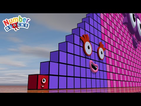 Numberblocks Step Squad 4 to 861 - The Amazing Step Squad Numberblocks