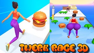 Twerk Race 3D Running Game fun game 😂👌|mobile gameplay|Burraq Gameplay