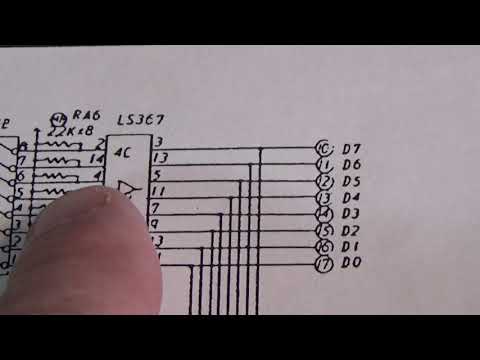 1983 Konami/Centuri "Gyruss" PCB Repair