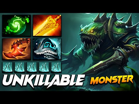 Tidehunter Immortal Unkillable Monster - Dota 2 Pro Gameplay [Watch & Learn]