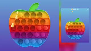 Apple Pop It Game All Levels Mobile Gameplay Video
