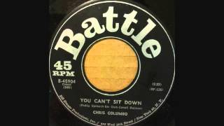 CHRIS COLUMBO   STRANGER ON THE SHORE  YOU CAN'T SIT DOWN