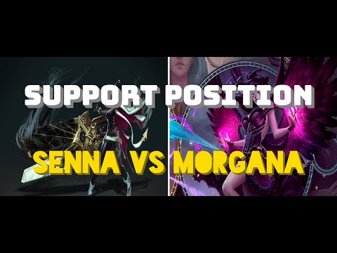 SENNA SUPPORT VS MORGANA - LEAGUE OF LEGENDS GAME PLAY- SENNA  SUPPORT  | island overthere