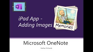 OneNote - iPad Three Ways to Insert a Image