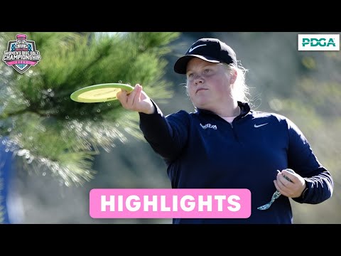 Round 1 Highlights | 2024 Throw Pink Women’s Disc Golf Championship