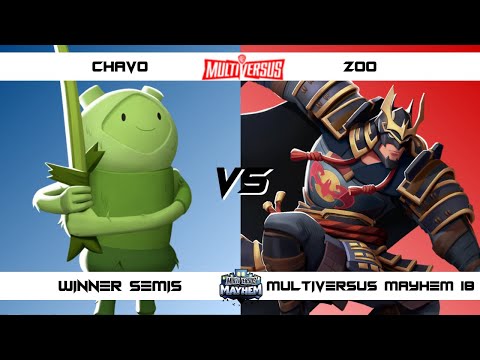 MultiVersus Mayhem 18 Winners Semis Chavo (Fern) vs Zoo (Batman) MultiVersus Tournament