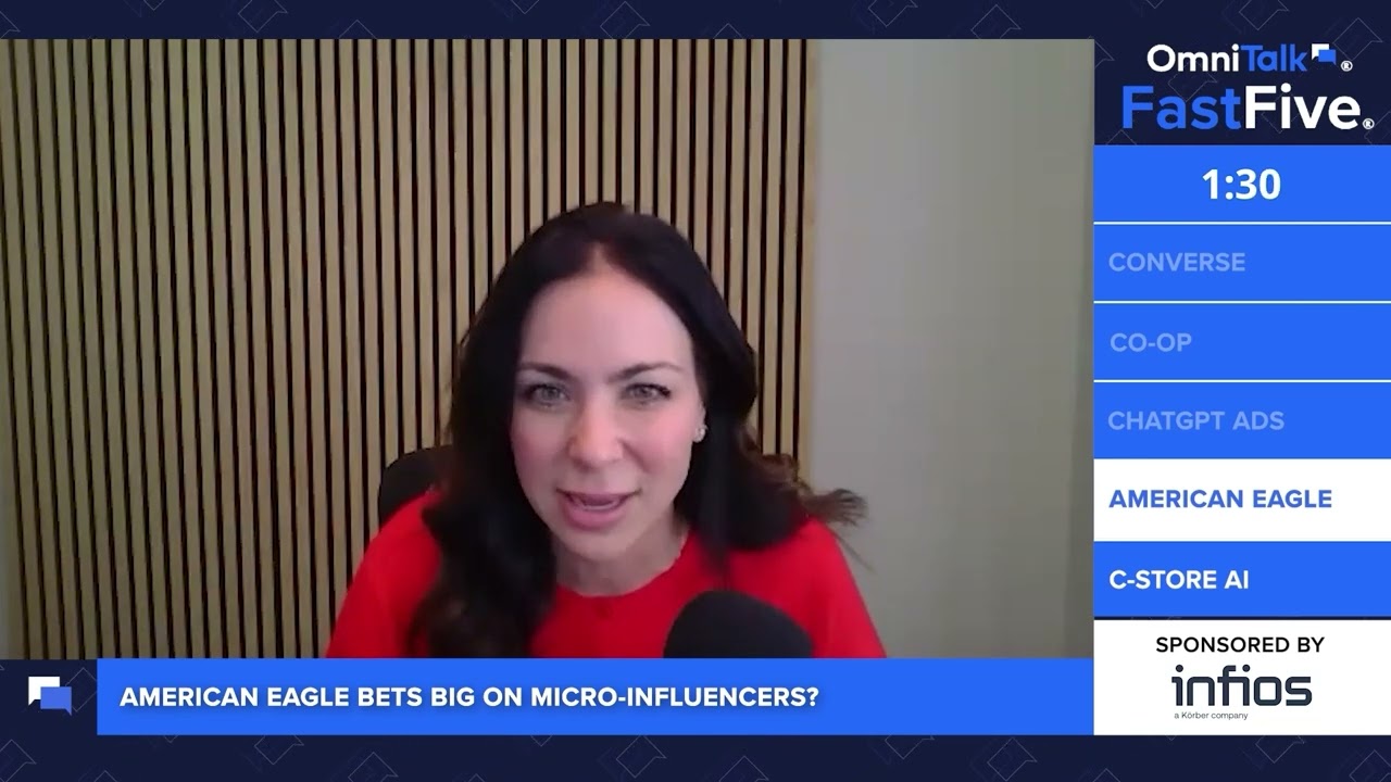 American Eagle Scales Micro-Influencers | Fast Five Shorts
