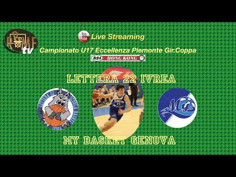 Lettera 22 Ivrea vs My Basket Genova  - U17Ecc Piemonte Gir. Coppa