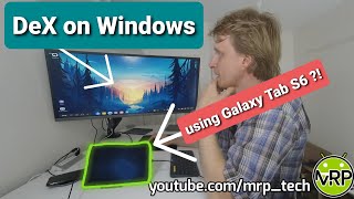 Samsung DeX on Windows with GALAXY TAB S6!!. QtScrcpy Setup Tutorial. No ROOT!!!