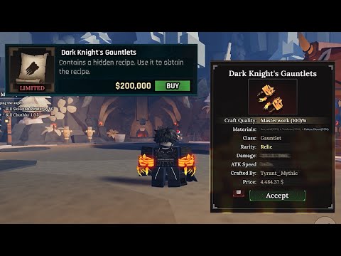 DARK KNIGHT's GAUNTLETS SHOWCASE | The Forge