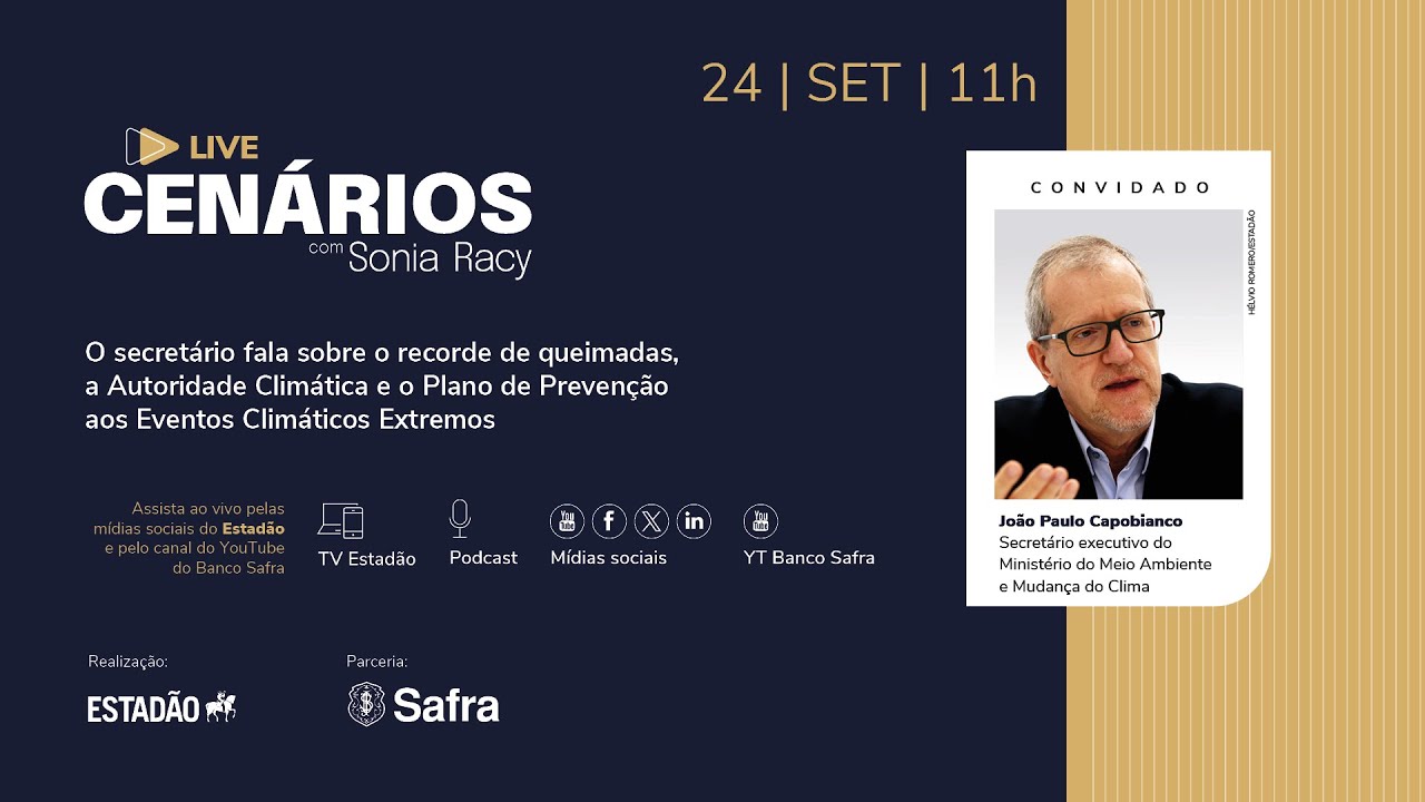 Live Cenários com Sonia Racy