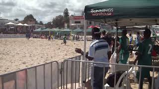 preview picture of video 'Australia Beach Soccer Cup, North Wollongong Beach, N.S.W., Australia. 13th & 14th December 2014.'