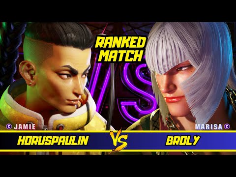 SF6 🔥 HORUSPAULIN (JAMIE) VS BROLY (MARISA) 🔥 STREET FIGHTER 6