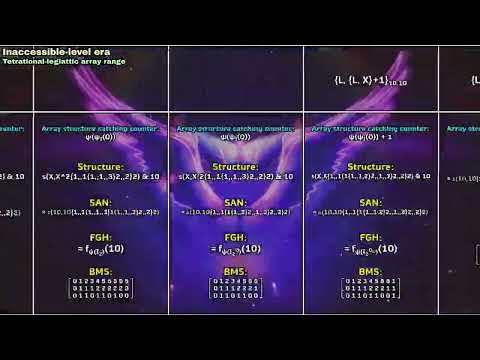 Ultimate Large Numbers List 2024 [64x Speed]