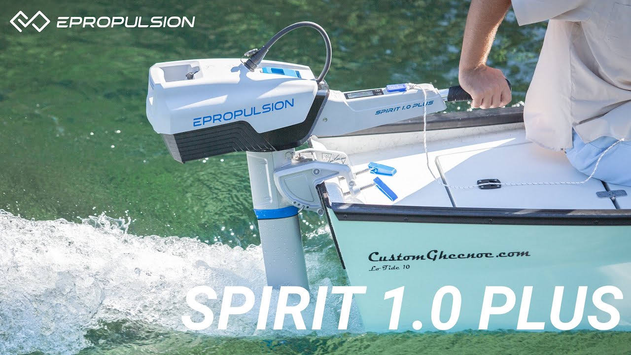 Introducing Spirit 1.0 Plus | 3HP Electric Outboard