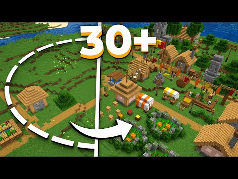 30+ Ways to Improve Your Village in Minecraft!