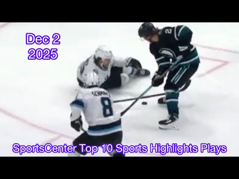 SportsCenter Top 10 Sports Highlights Plays - Dec 2, 2025