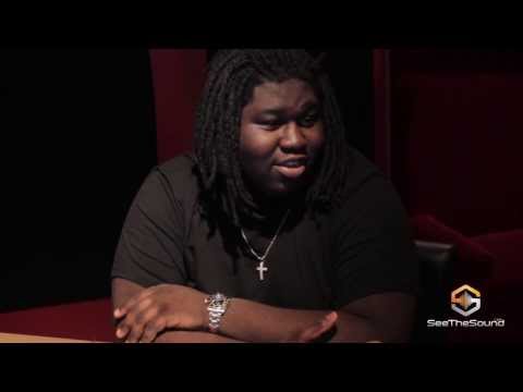 Young Chop Breaking down a beat live on camera.