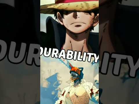 Luffy Vs Chainsaw Man #luffy #onepiece #chainsawman #denji #anime #shorts