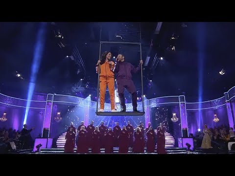 Magiska öppningsnumret i premiären av Let's dance 2019