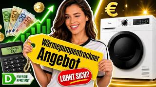 Wärmepumpentrockner Angebot: Lohnt sich der Midea 8 kg Trockner?