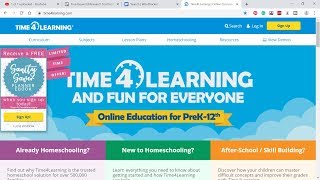 Time4Learning | How It Works -- Account Set Up