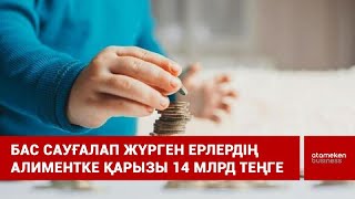 Бас сауғалап жүрген ерлердің алиментке қарызы 14 миллиард теңге