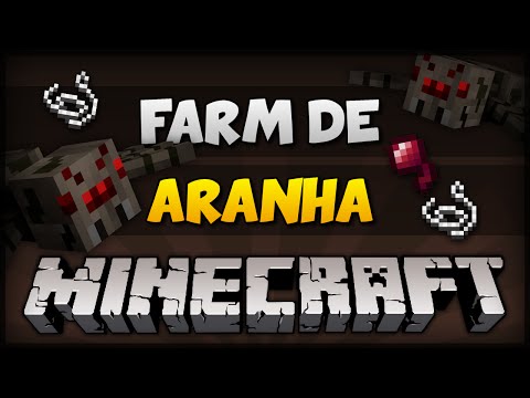 ✔ Minecraft: FARM DE ARANHA - MOB SPAWNER (Eficiente e Automática) [Tutorial]