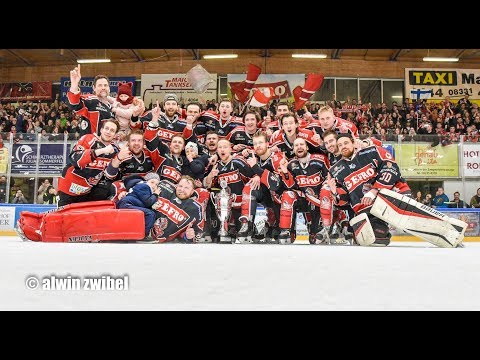 ECDC Memmingen vs. EV Lindau Spiel 3 Finale Playoff Oberliga Süd-Bayernliga17/18