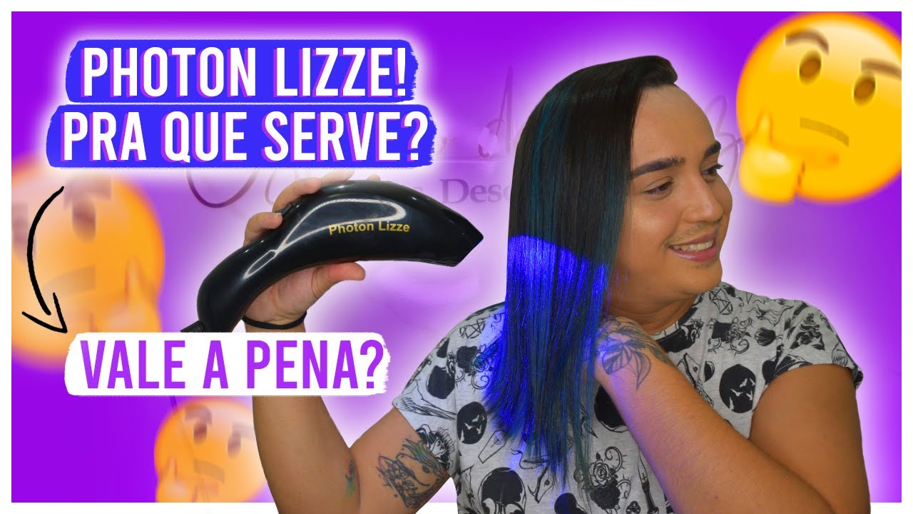 Photon Lizze vale a pena alisa o cabelo acelera alisamento