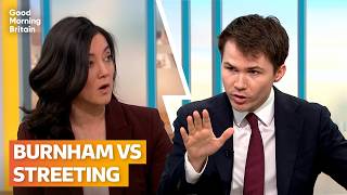 Burnham-backing Labour MP debates Streeting-backing Labour MP