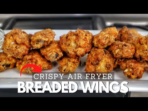 CRISPY Air Fryer Chicken Wings