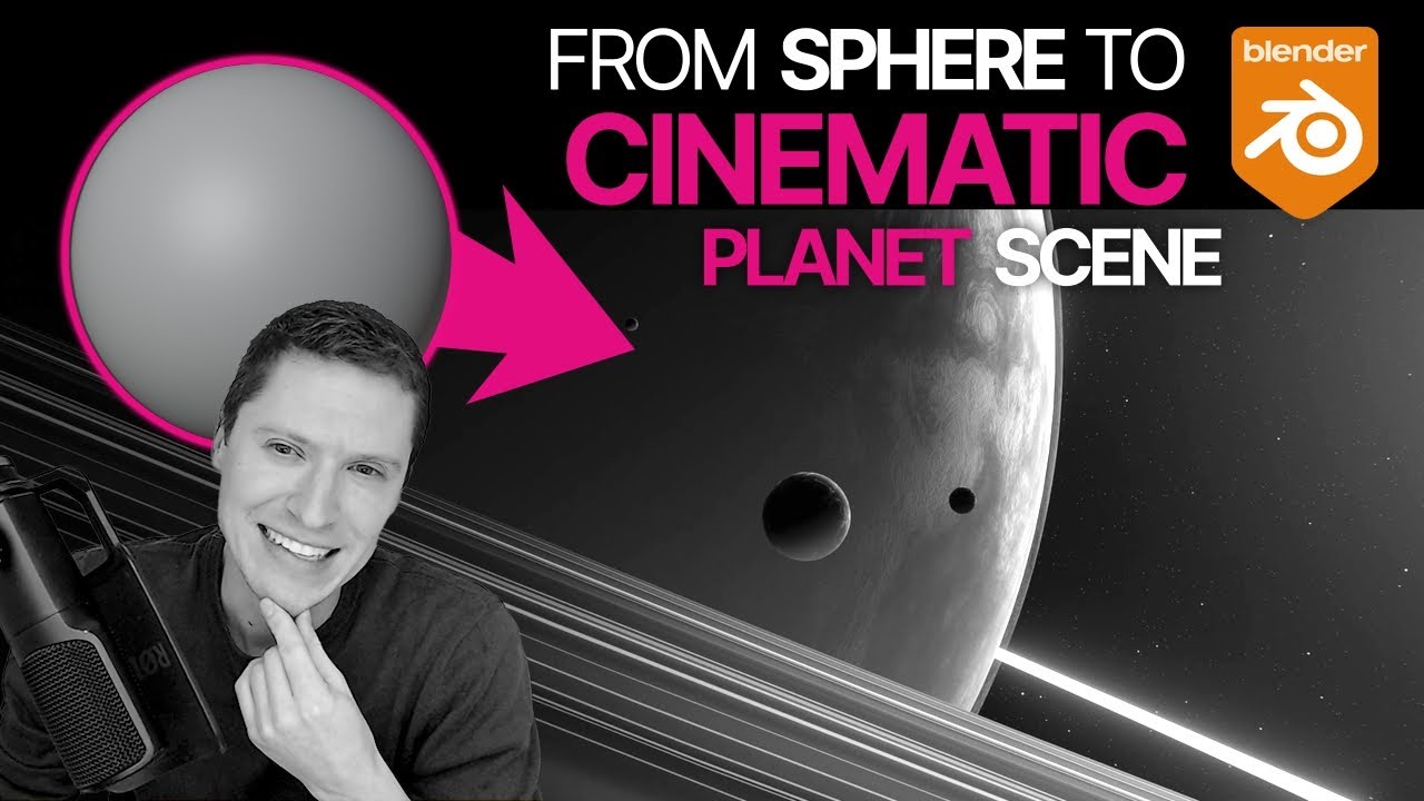 Make a Planet Scene in Blender (Under 1 Hour)