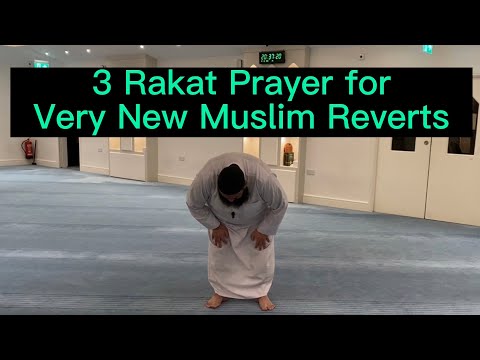 How to Pray 3 Rakat Prayer (Maghrib) for Very New Muslim Reverts