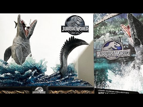 THE GREATEST MOSASAURUS! Jurassic World Legacy Museum Collection Mosasaurus! Toys COLLECTION