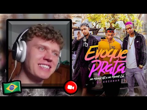 FIRST REACTION TO Evoque prata - MC Menor HR e MC Menor SG (Official Video)