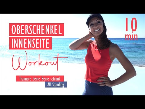 10 MIN OBERSCHENKEL INNENSEITE WORKOUT / Trainiere deine Beine schlank | Katja Seifried