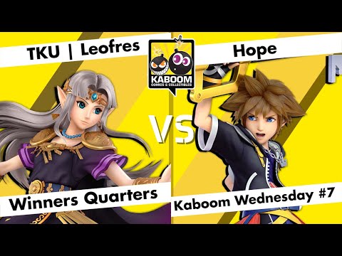 TKU | Leofres (Zelda) vs Hope (Sora) - WQF - Kaboom Wednesday #7