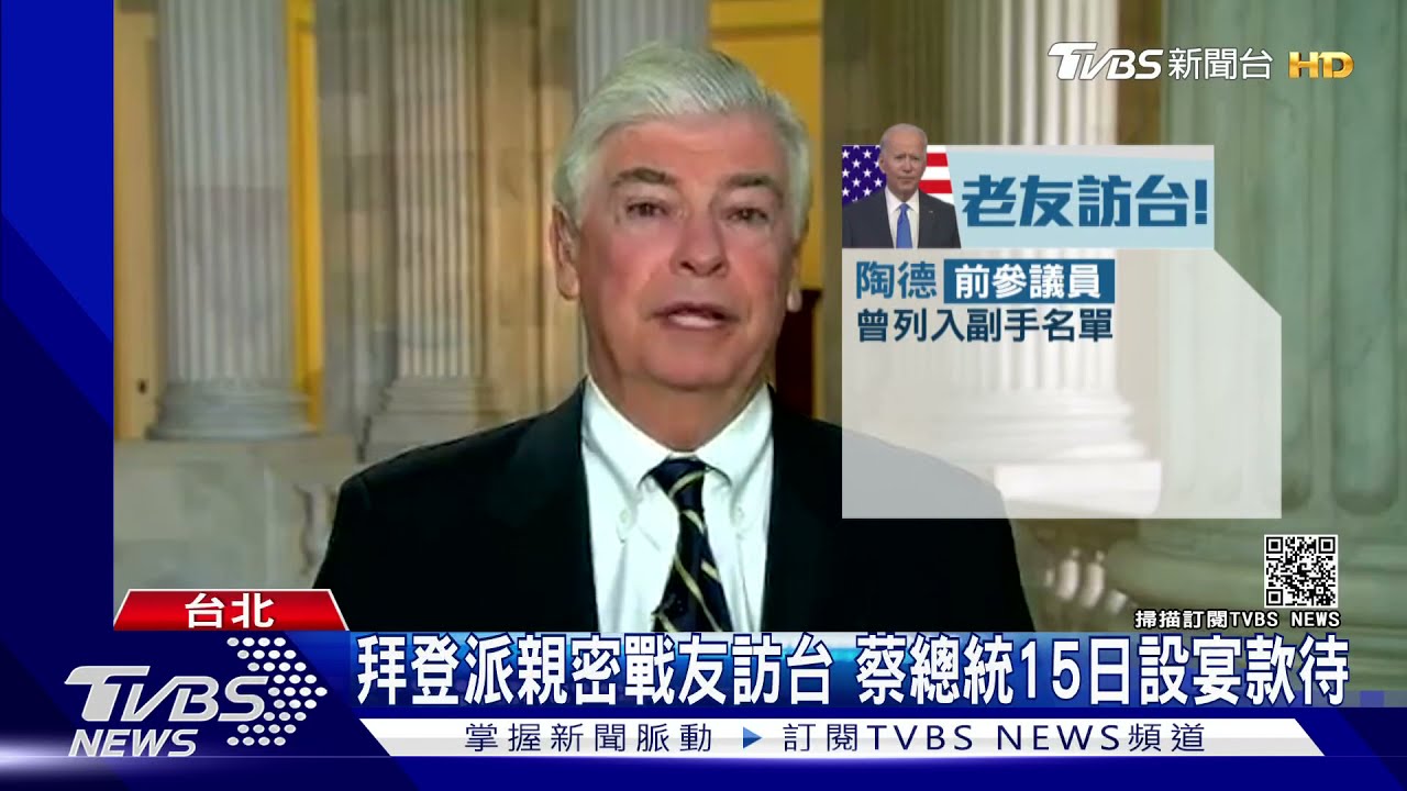 放寬美台交往準則後！拜登派密友訪台　北京跳腳：反對美台交往
