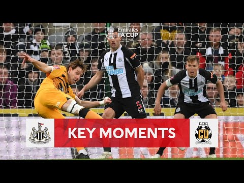 Newcastle United v Cambridge United | Key Moments | Third Round | Emirates FA Cup 2021-22