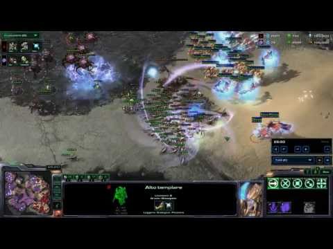 Starcraft 2 Heart of the Swarm cast HasuObs vs MouzKane [PvZ] [1080p]