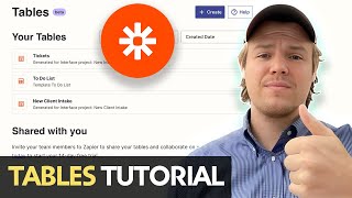 Complete Zapier Tables Tutorial - [Understand How To Use in Under 10 Minutes]