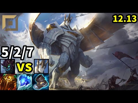 Maokai Top vs Galio - KR Master | Patch 12.13