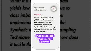 Classification problem in machine learning #datascience #interviewpreparation #datascience