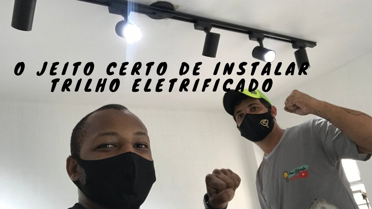 INSTALAÇÃO DE TRILHO ELETRIFICADO