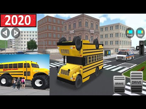Super High School Bus Driving Simulator 3D - 2020 Android Gameplay
