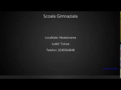 Scoala Gimnaziala Neatarnarea
