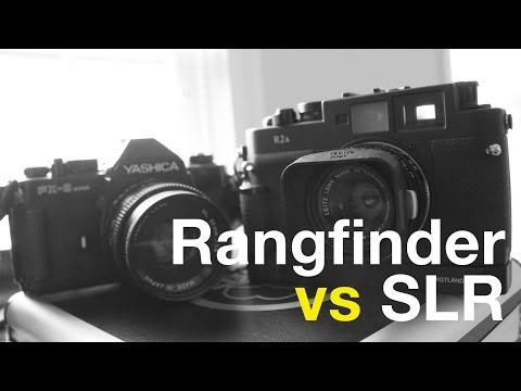 Rangefinder vs SLR Camera