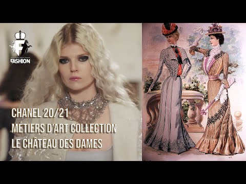 CHANEL 20/21 Métiers d'art Collection Runway Show from 'Le Château des Dames' l